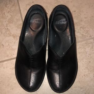 Black dansko size 38 shoes good condition